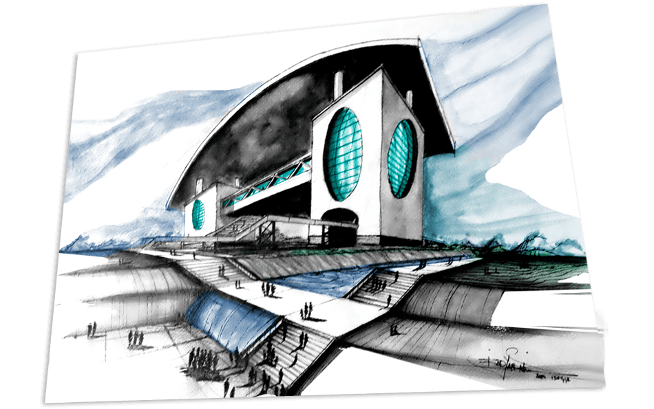 اسکیس معماری